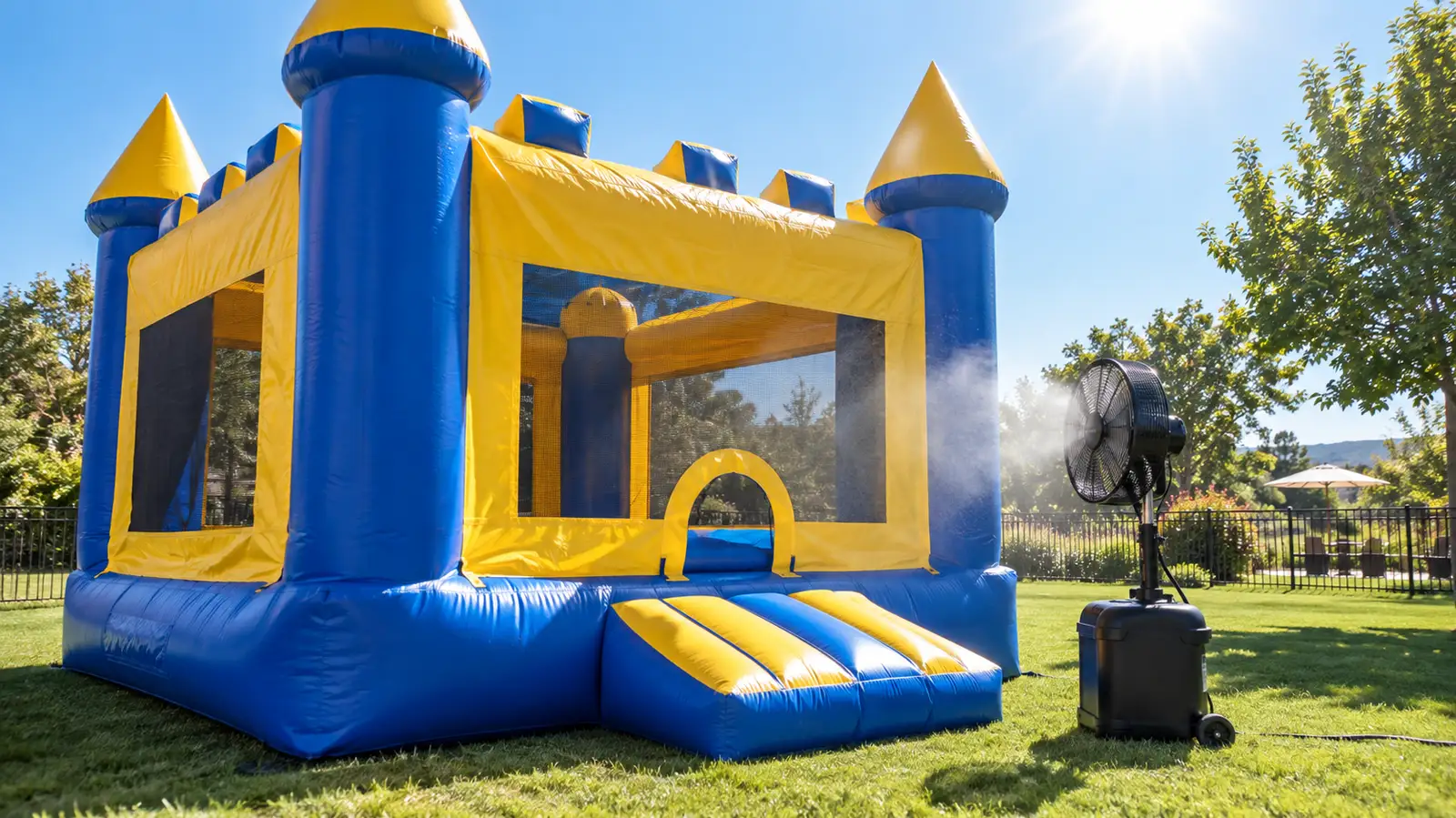 Hot Weather Inflatable Operations: Surface Temperature, Misting & Heat-Index Cutoffs