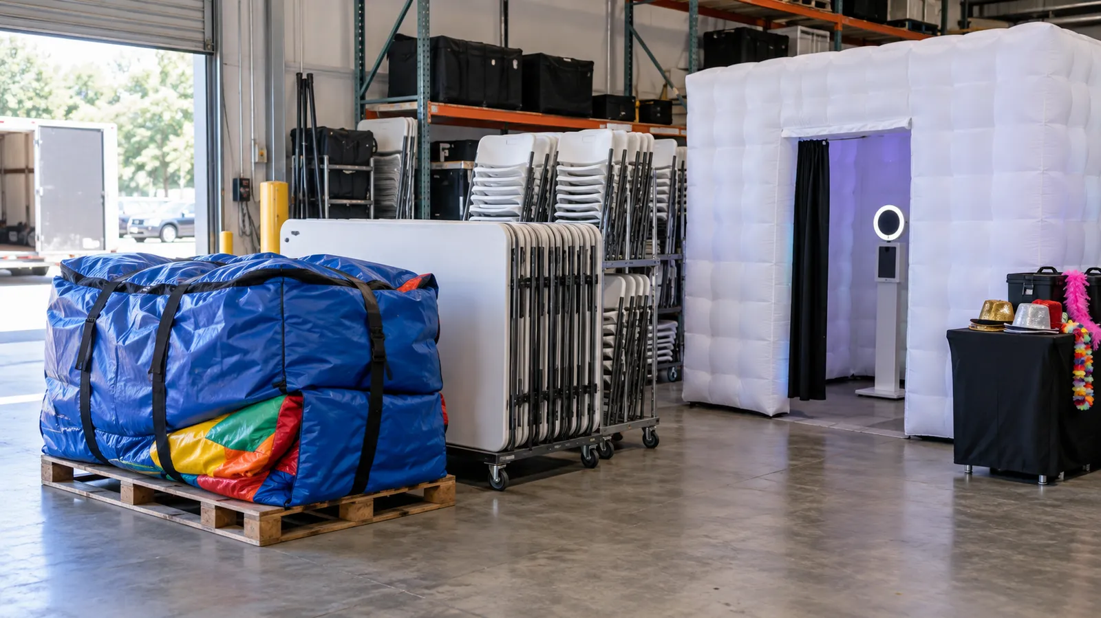 Beyond Bounce Houses: What to Add Next &mdash; Tables & Chairs, Concessions, Photo Booths or Tents?