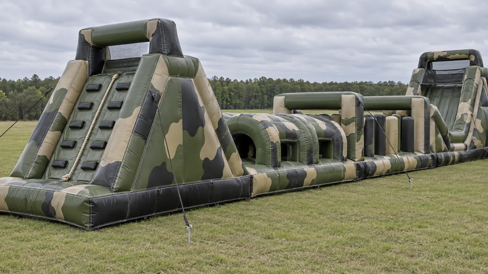 Inflatable Military Obstacle Course: Procurement Guide for Base MWR, Training Commands & Recruit Programs