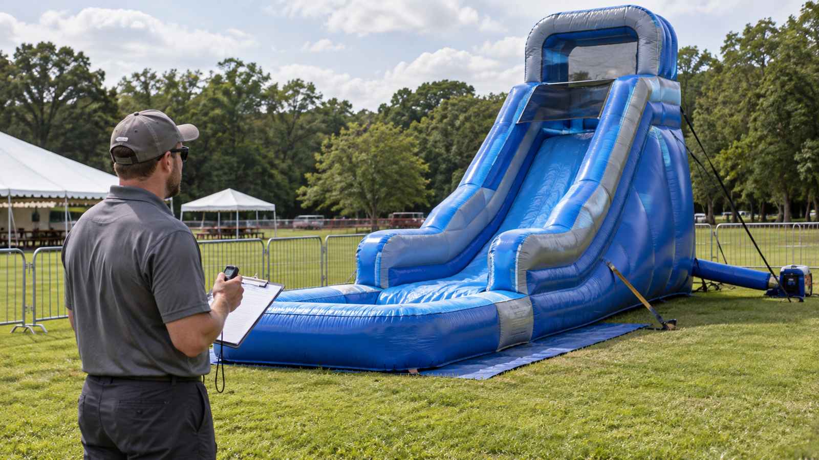 Water Slide Throughput Measurement: A Field Log for Rental Operators