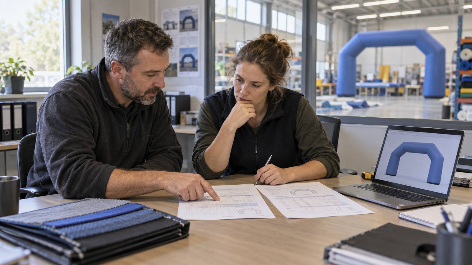 Custom Inflatable Order Changes: Confirm Quantity, Configuration & Delivery Revisions