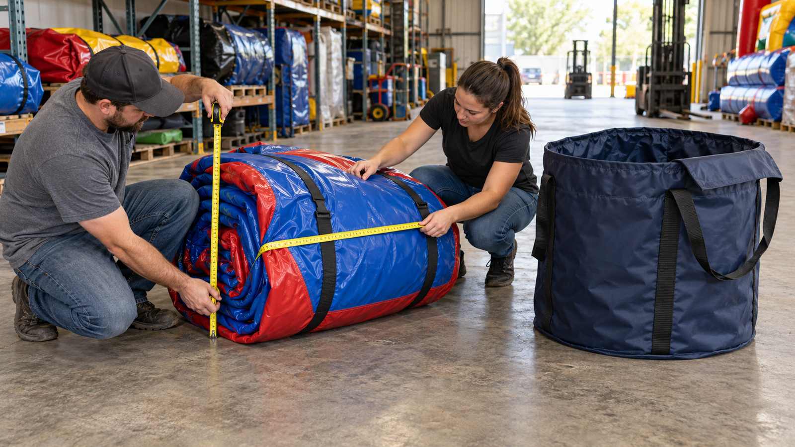 Replacement Bags for Commercial Inflatables: Measurements & Ordering Checks