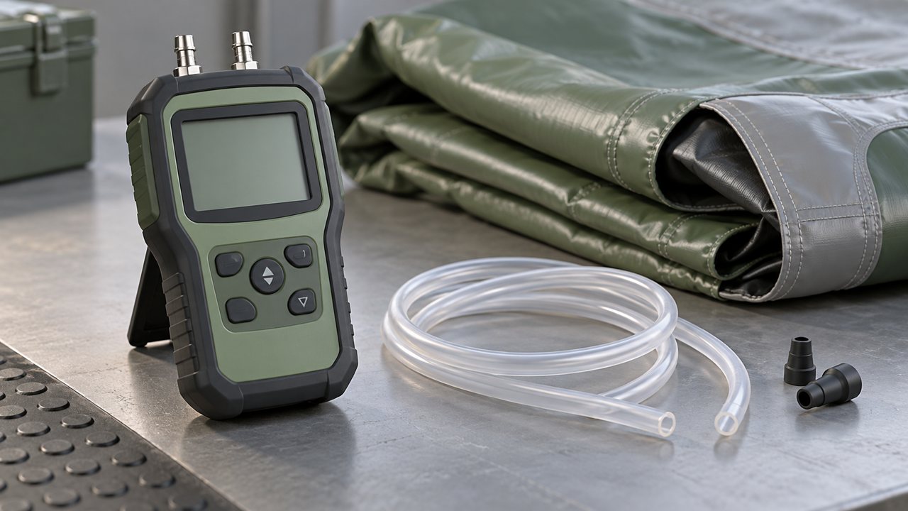 Bouncy Castle Manometer Readings: Resolution, Accuracy and Calibration