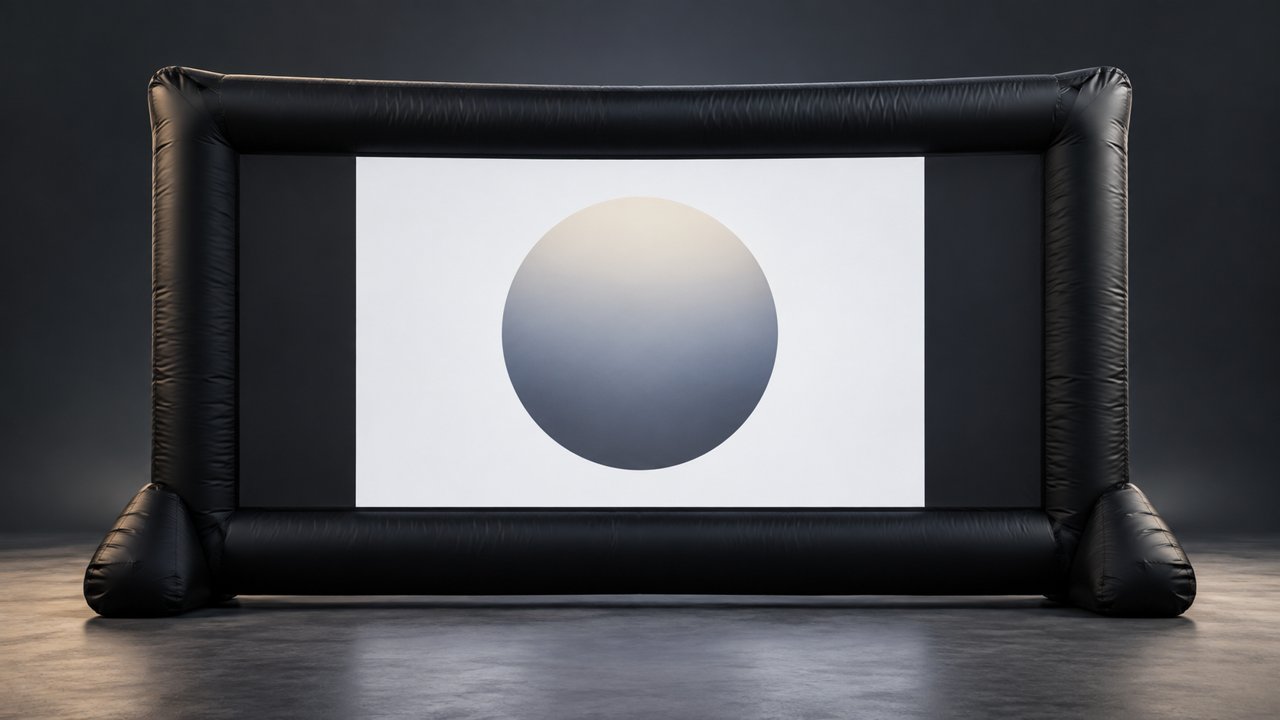 Inflatable Movie Screen Aspect Ratios: Viewing Area, Black Bars and Cropping