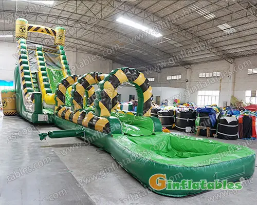 Tips on how to prepare a site for an inflatable water slide