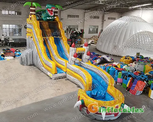 Why People Will Rent The Inflatable Water Slides For Spring And Summer Parties