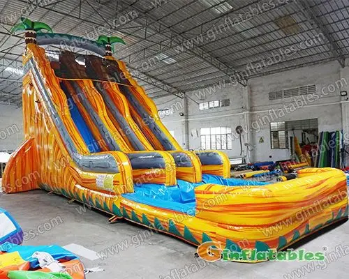 Inflatable water slide with blower - We got you covered