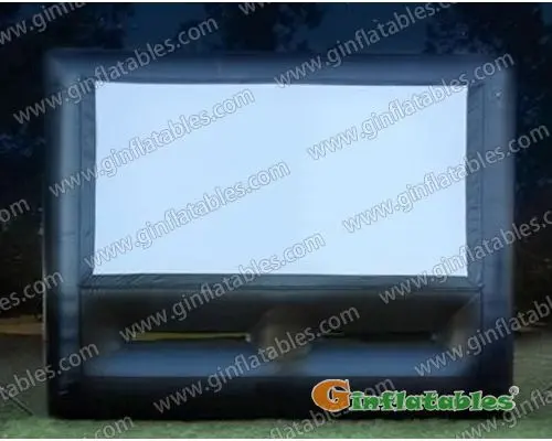  Inflatable moving screen