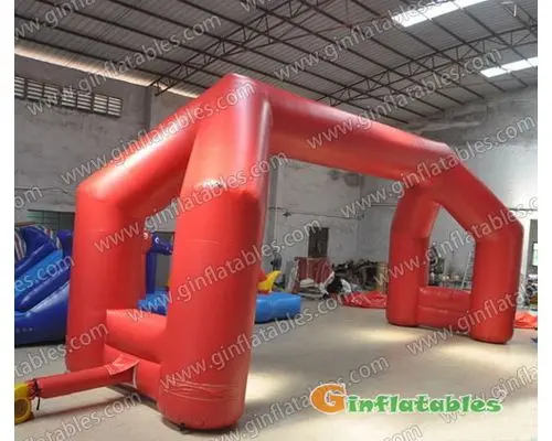 Inflatable arch