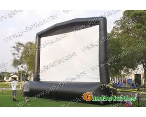 Inflatable film screen for sale