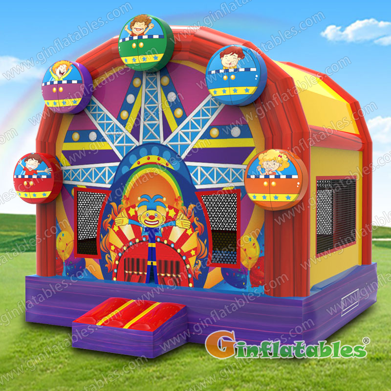 Ferris wheel bounce house