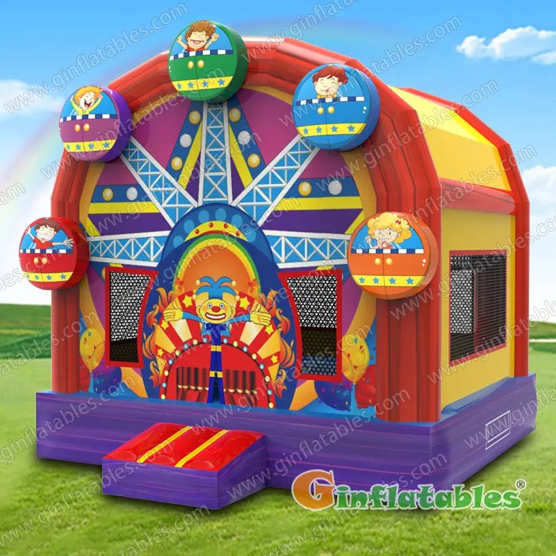 Ferris wheel bounce house