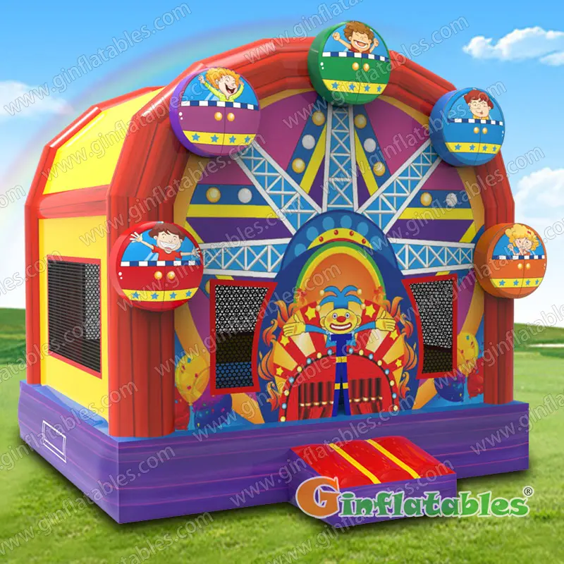 Ferris wheel bounce house
