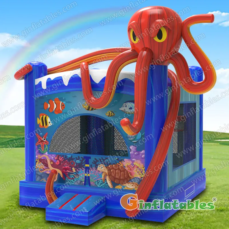 Ocean world bounce house