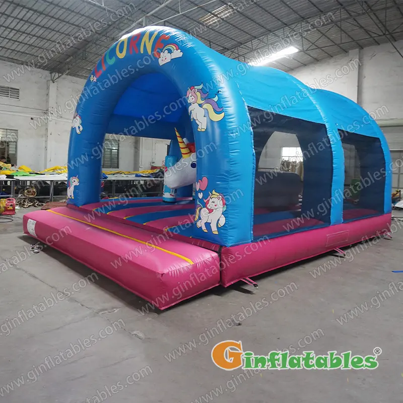 Unicorn bouncy castle