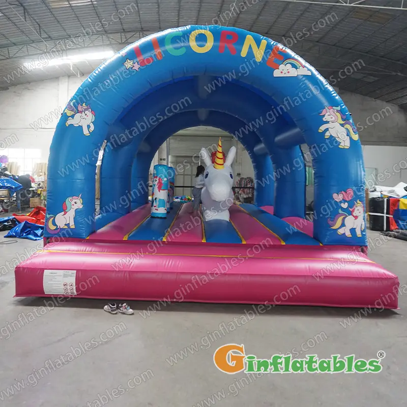 Unicorn bouncy castle