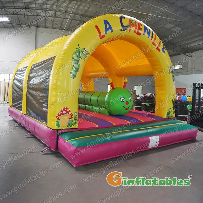 Caterpillar bouncy castle