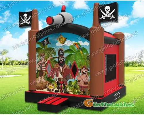 Pirate bounce house