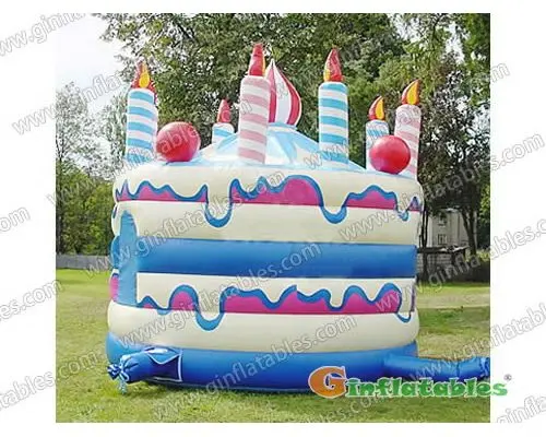 13ft Inflatable Birthday Cake Bouncer