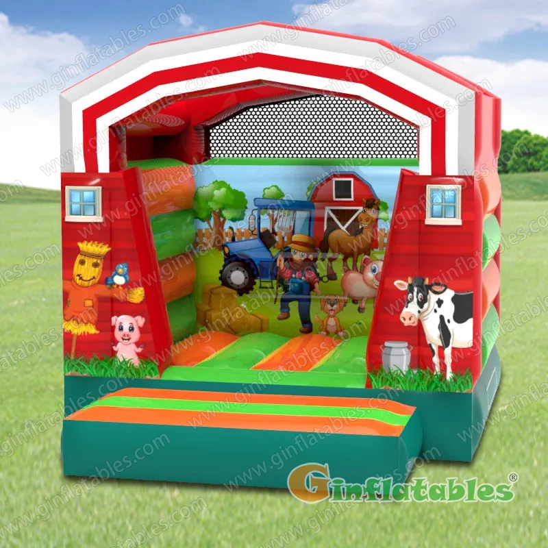 Farm bounce house 