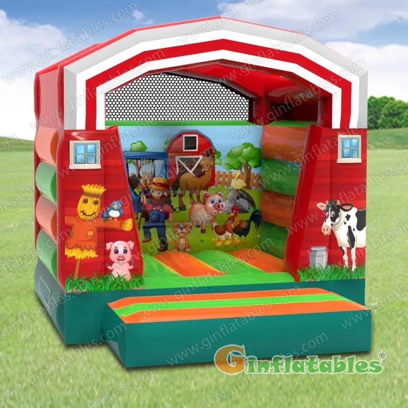 Farm bounce house 