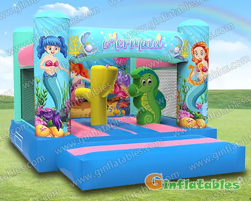 13 x 10.5 Mermaid bounce house
