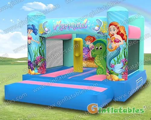 13 x 10.5 Mermaid bounce house