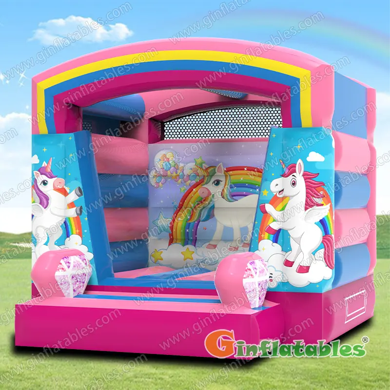 Unicorn bounce house