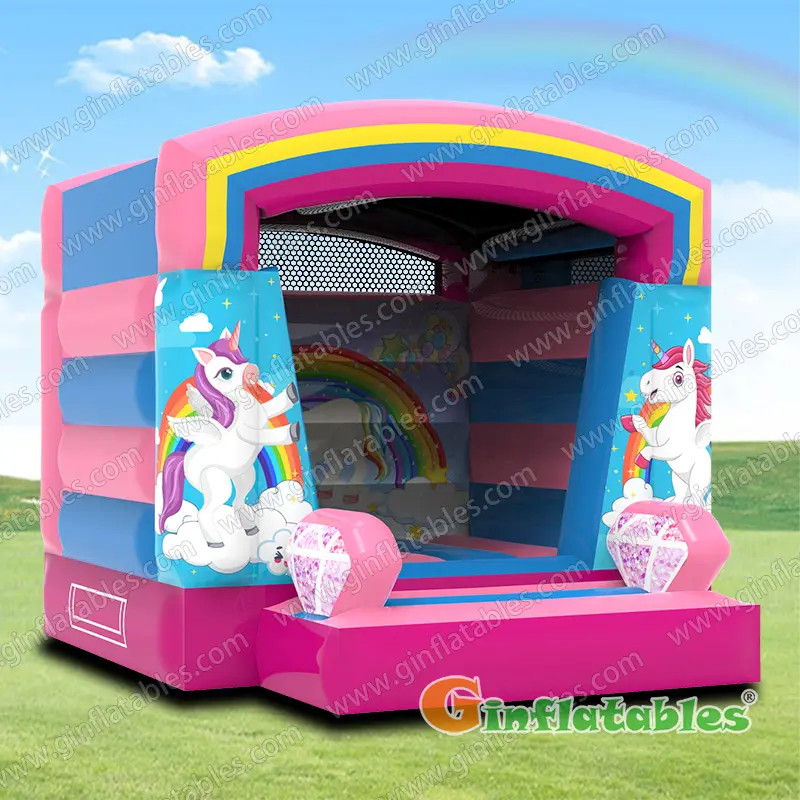 Unicorn bounce house