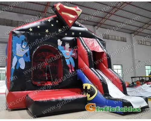 Hero combo inflatable bouncers