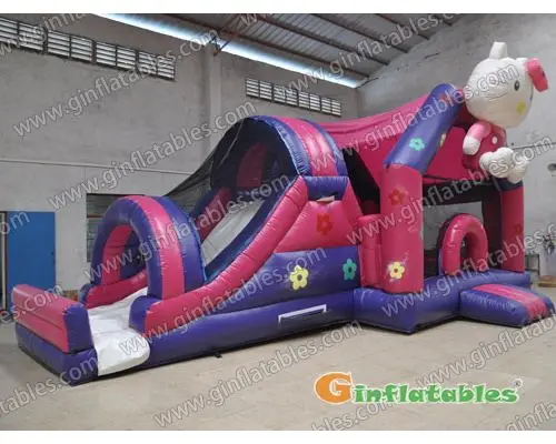 Inflatable Hello Kitty Combo