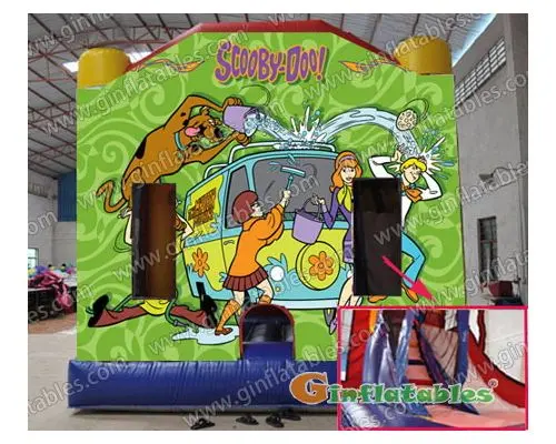 Scooby doo bounce combo with slide