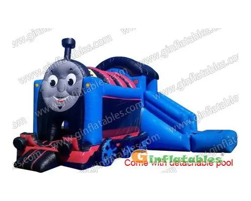 Thomas train combo with detachable pool