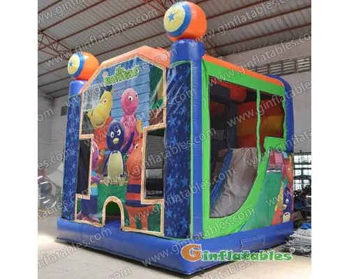 Inflatable bounce house with slide combo Sale