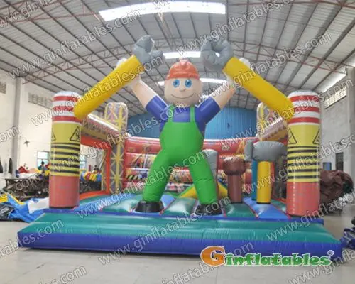 Engineer bounce houses