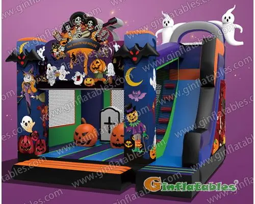 15.7ftH Haunted House Halloween Inflatable