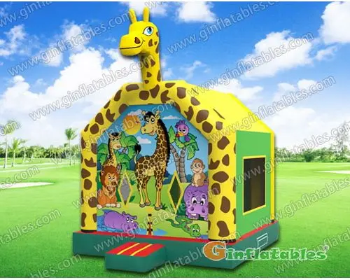 Safari park bounce house