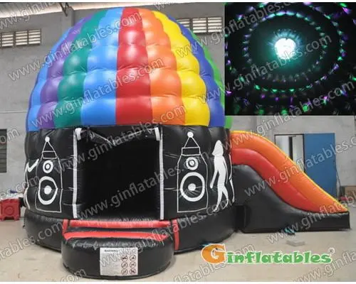 Disco dome with slide