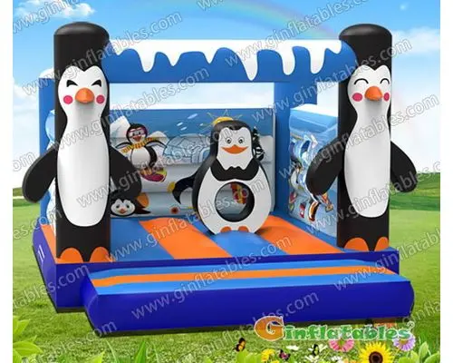 Penguin bounce house