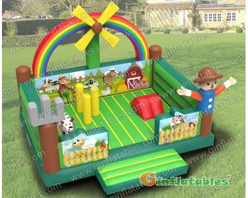 Farm bouncy castle