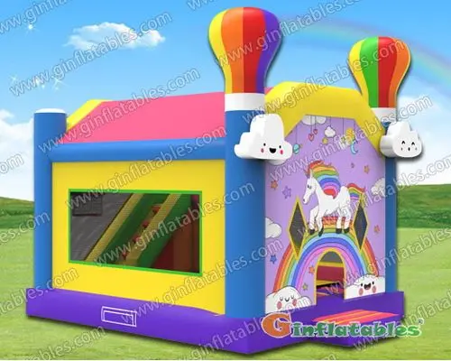 colorful bounce combo with slide
