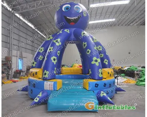 15 ft Diameter octopus bounce house