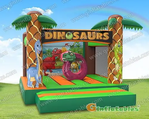 Dinosaurs bounce house