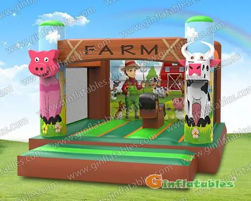 Farm bounce house