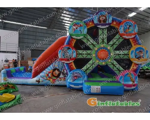 Circus inflatable combo