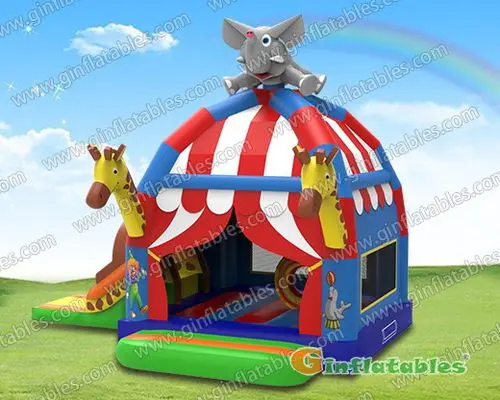 Circus inflatable combo