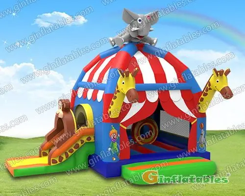 Circus inflatable combo