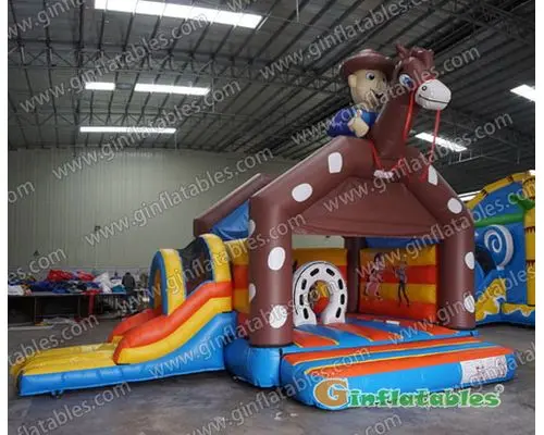 Cowboy inflatable combo