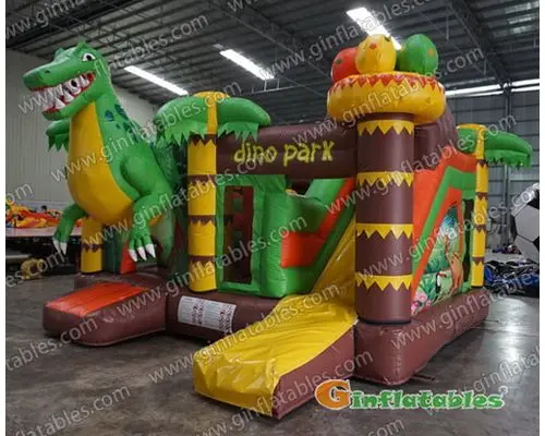 Dinosaur inflatable combo