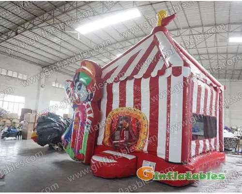 Circus show bounce house